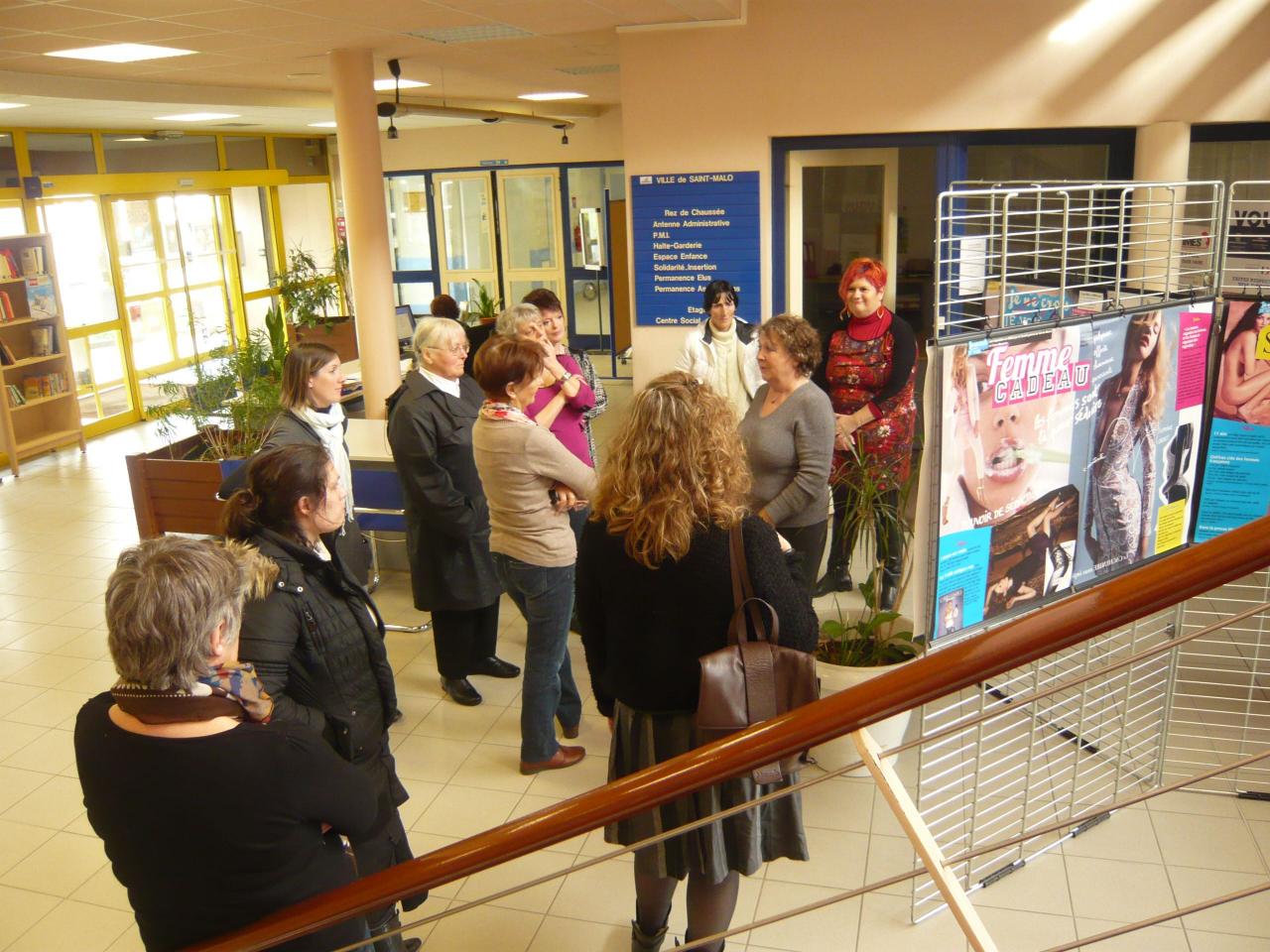 Exposition à l'espace Bougainville