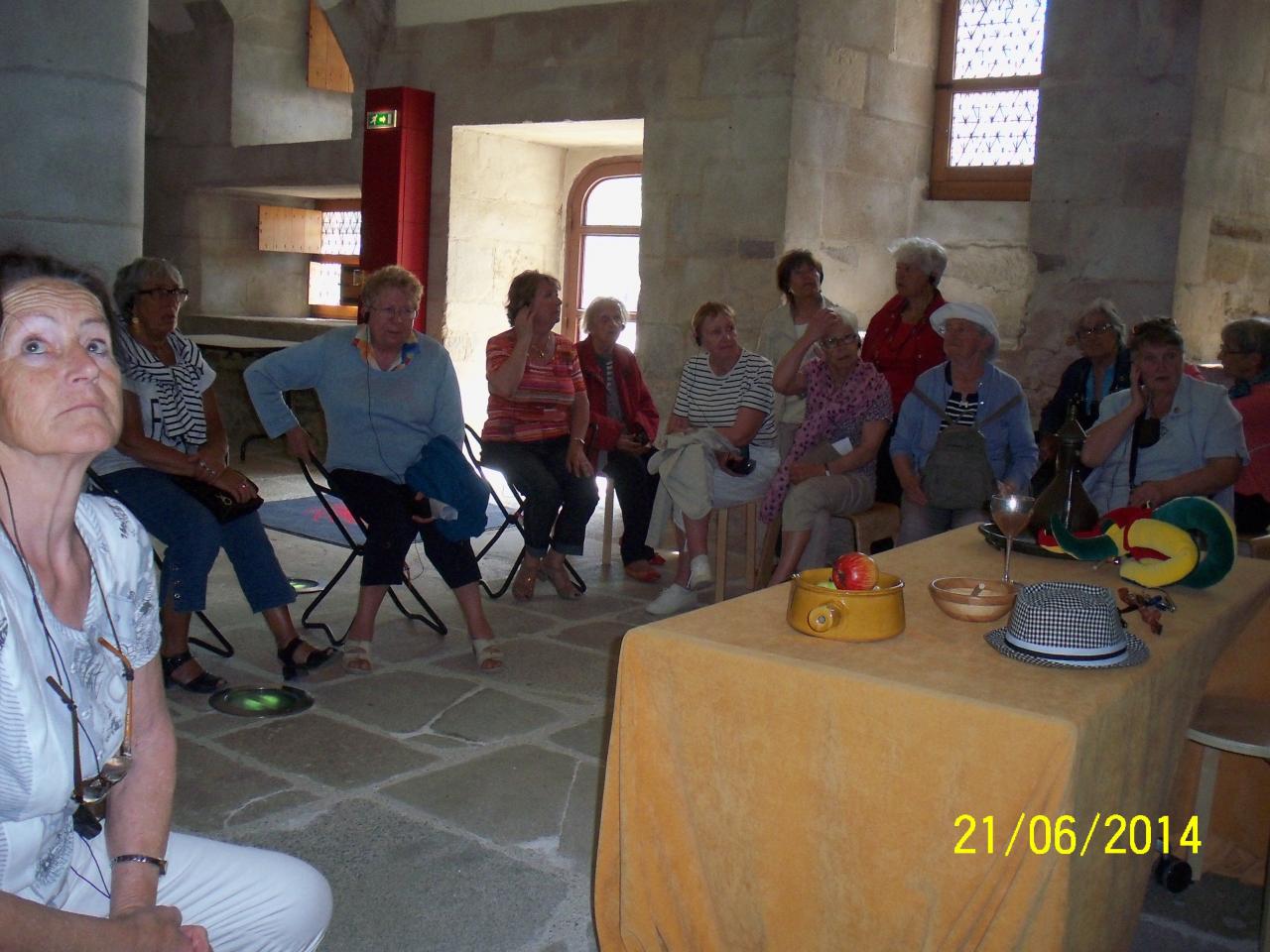 La visite du chateau des Ducs de Bretagne