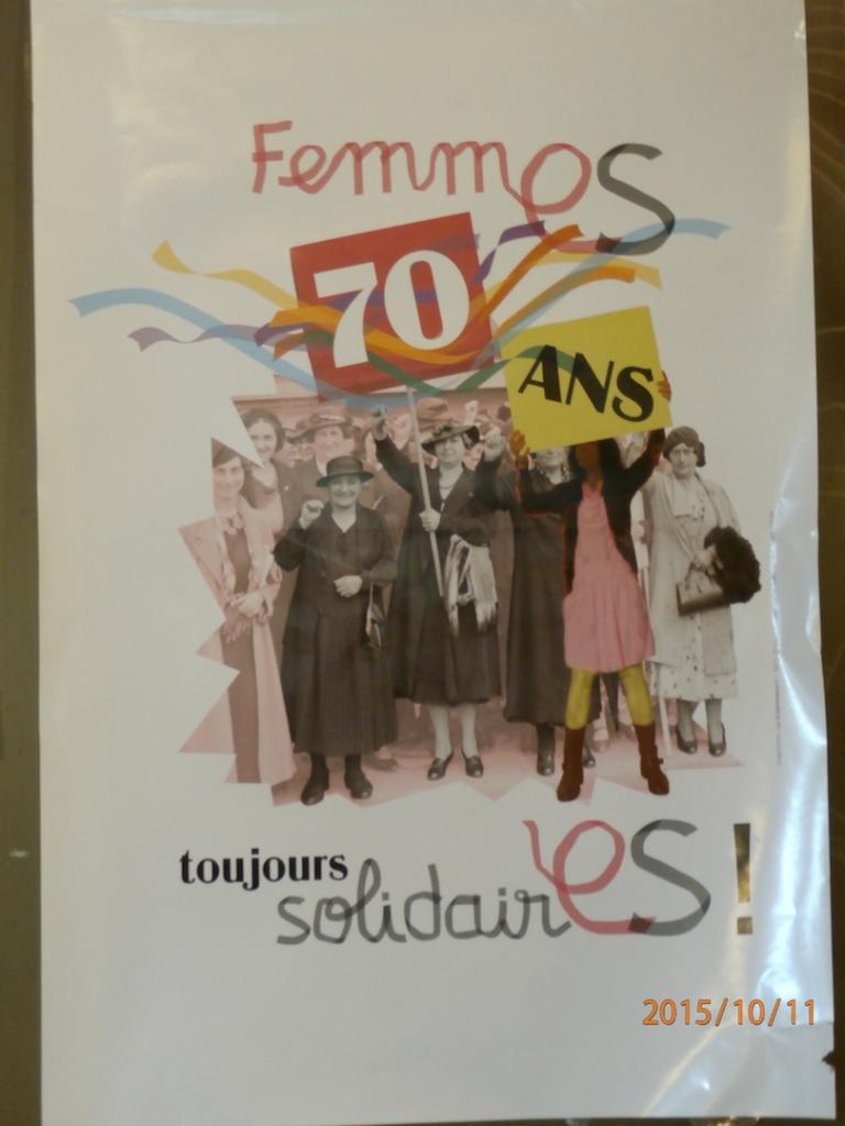 70ème anniversaire de Femmes Solidaires